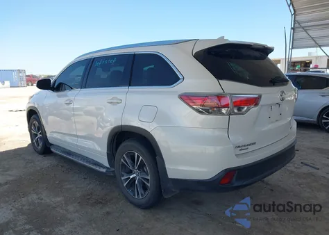 2016 Toyota Highlander Xle V6 из США, поврежденный, VIN 5TDKKRFH0GS169026